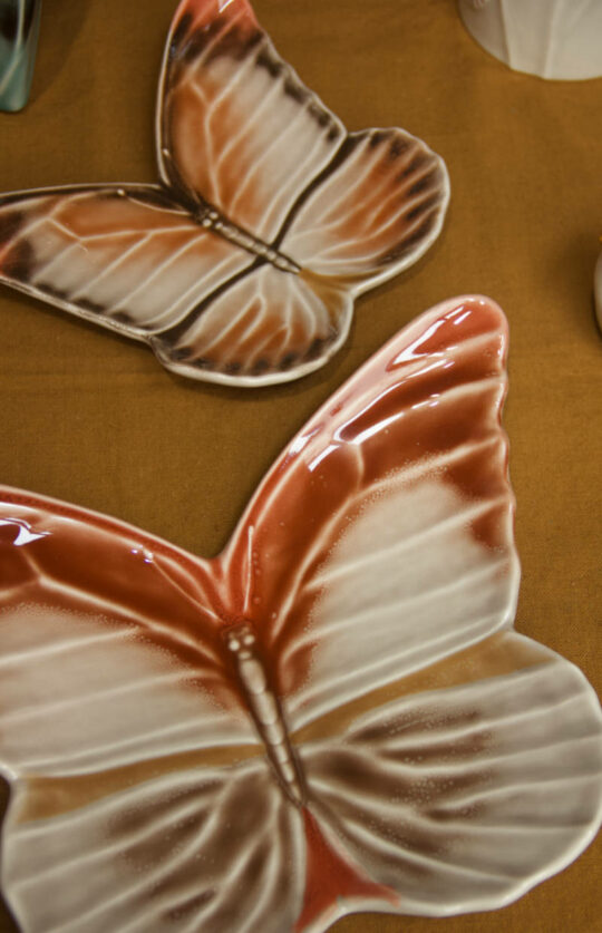 piatto dessert farfalle